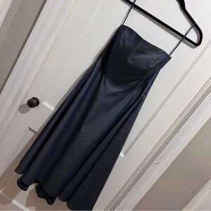 Banana Republic Black Label Midnight Blue Cocktail Dress Women's Size 10